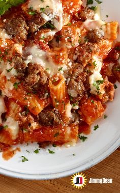 Jenny's Cheesy Stuffed Sausage Pasta Bake