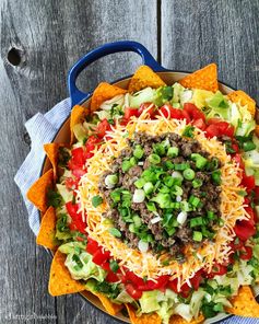 Jessica's Taco Salad with Creamy Taco Dressing