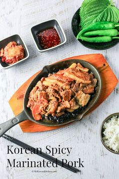 Jeyuk-bokkeum (Korean Spicy Pork Stir-Fry