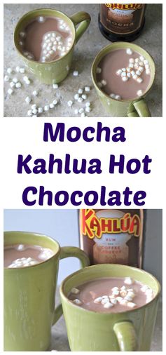 Kahlúa mocha hot chocolate