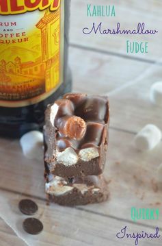 Kahlua Marshmallow Fudge