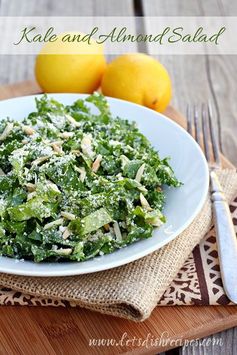 Kale and Almond Salad with Lemon and Parmesan