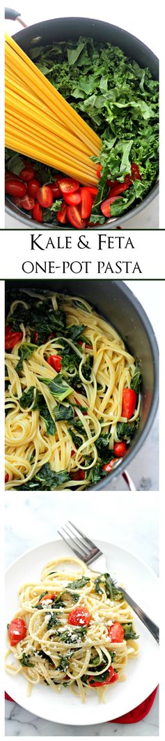 Kale and Feta One-Pot Pasta