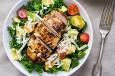 Kale Chicken Caesar Salad