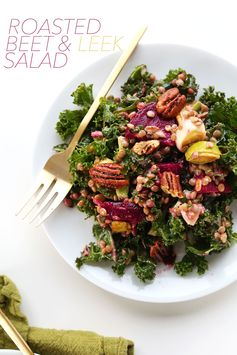 Kale, Lentil & Roasted Beet Salad