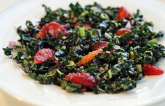 Kale Salad with Blood Orange and Meyer Lemon