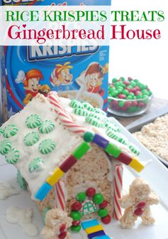 Kellogg's Rice Krispie Treat Gingerbread House