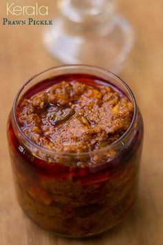 Kerala Prawn Pickle Recipe / Chemmeen Pickle