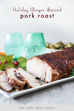 Keto Ginger Spiced Pork Roast