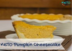 Keto Pumpkin Cheesecake