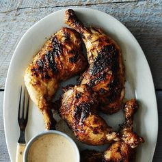 Kevin Gillespie's Barbecue Chicken with Alabama White Barbecue Sauce