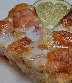 Key Lime Bread Pudding