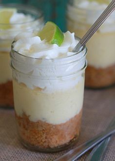 Key Lime Pie in a Jar