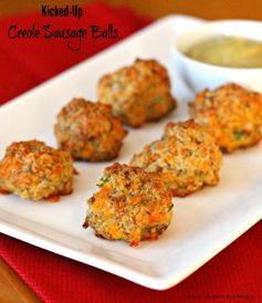 Kicked Up Creole Sausage Balls