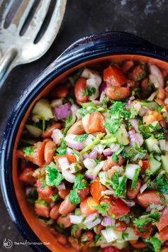 Kidney Bean and Cilantro Salad with Dijon Vinaigrette