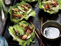 Korean Chicken Lettuce Wraps