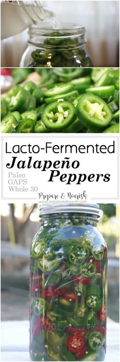 Lacto-Fermented Sliced Jalapeño Peppers