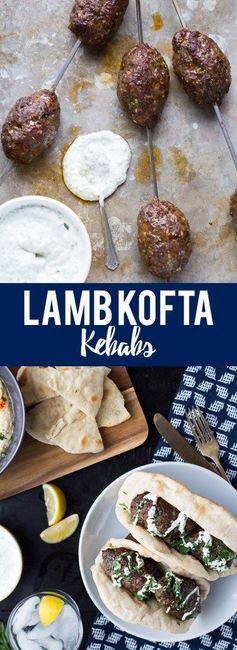 Lamb Kofta Kebabs