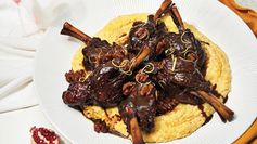 Lamb Shanks with Pomegranate and Walnuts