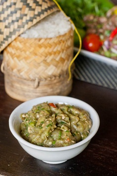 Lao Eggplant Dip - Jeow Mak Keua