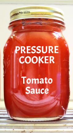 Large Batch Tomato Sauce - pressure cooker