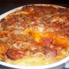 Lasagna, an old Sicilian