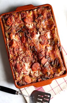 Lasagna With Roasted Eggplant, Mushrooms and Carrots