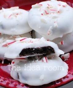 Last Minute Chocolate Peppermint Cookies