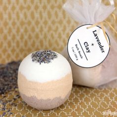 Lavender & Clay Mondo Bath Fizzy