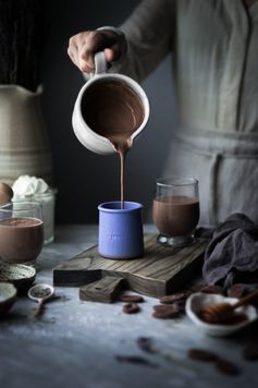 Lavender & Vanilla Milk Hot Chocolate