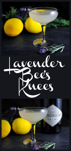 Lavender Bee’s Knees – A Gin Cocktail