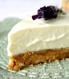 Lavender Honey Cheesecake