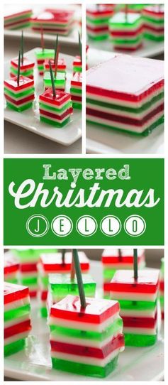 Layered Christmas Jello