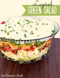 Layered Green Salad