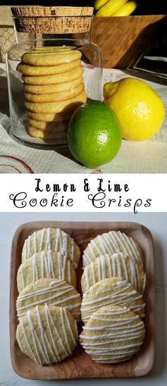 Lemon and Lime Cookie Crisps