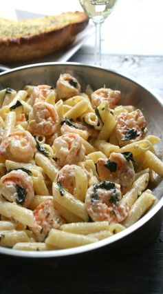 Lemon Basil Shrimp Pasta