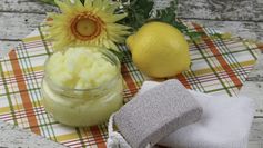 Lemon Basil Sugar Scrub