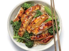 Lemon Chicken Teriyaki Rice Bowl