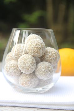 Lemon Coconut Truffles