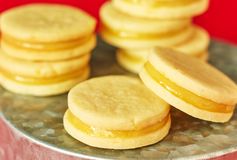 Lemon Curd Sandwich Cookies