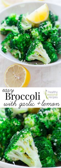 Lemon garlic broccoli