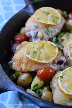 Lemon-Garlic Skillet Chicken