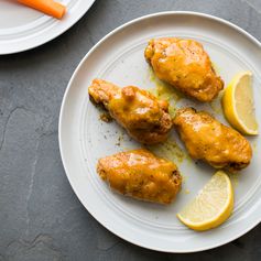 Lemon-Mustard Chicken Wings