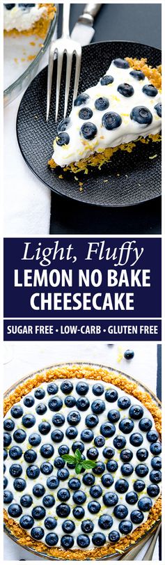 Lemon No Bake Cheesecake