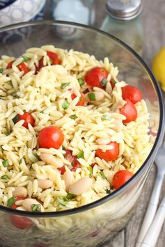 Lemon Orzo Pasta Salad