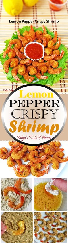 Lemon Pepper Crispy Shrimp