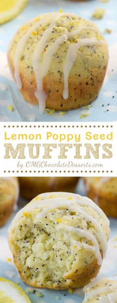 Lemon Poppy Seeds Muffins