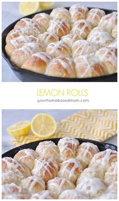 Lemon Pull Apart Rolls