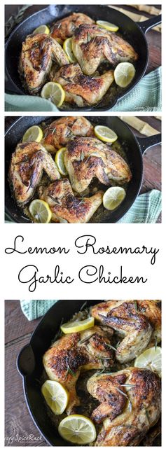 Lemon Rosemary Garlic Chicken