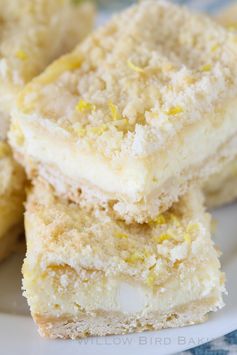 Lemon Shortbread Crumble Bars